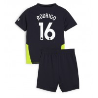 Manchester City Rodri Hernandez #16 Replica Away Minikit 2024-25 Short Sleeve (+ pants)